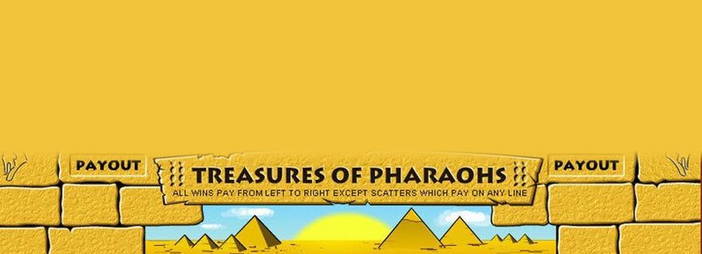 Treasures of Pharaohs 15 Paylines Slots