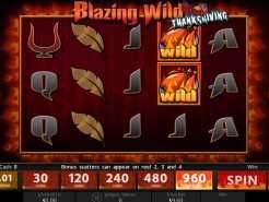 Blazing Wild Thanksgiving Slots